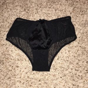 Victoria’s Secret - nylon and mesh panty; size medium- washed but not worn